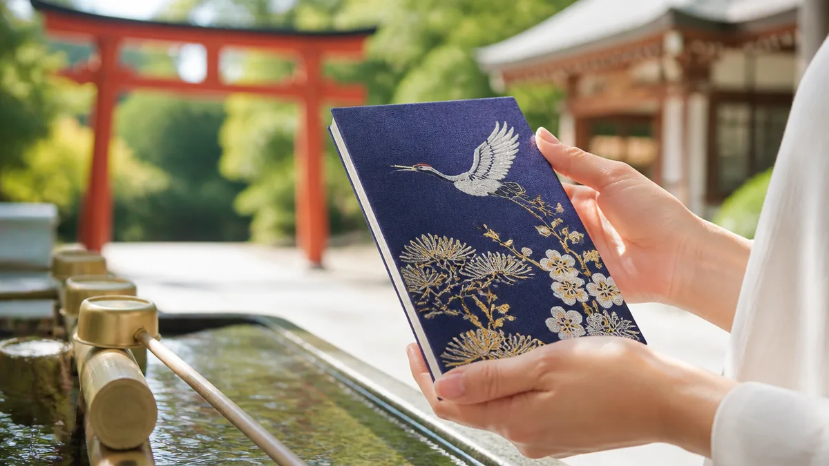 かっこいい御朱印帳の選び方｜デザイン・素材・サイズで失敗しない3つの基準の解説画像