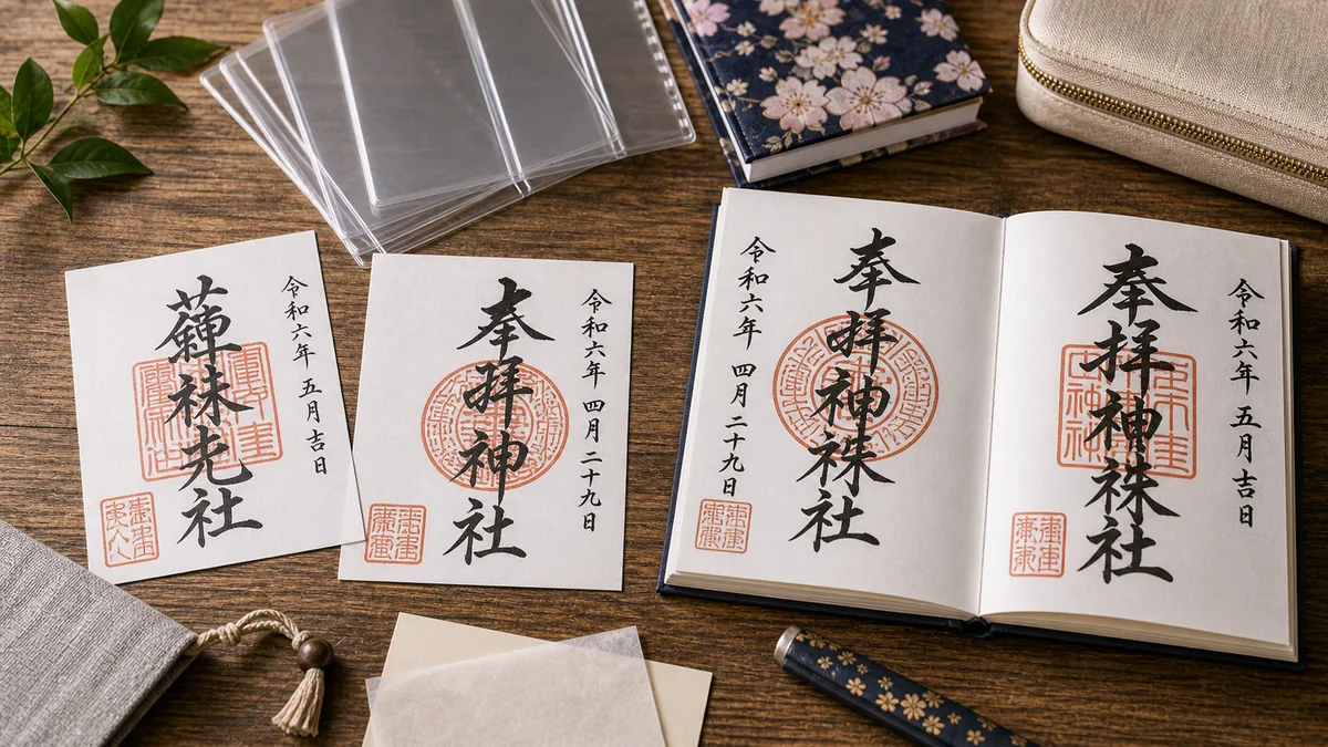 御朱印の書き置きを貼らない人が増えている理由とは？｜直書きとの違いも解説の解説画像
