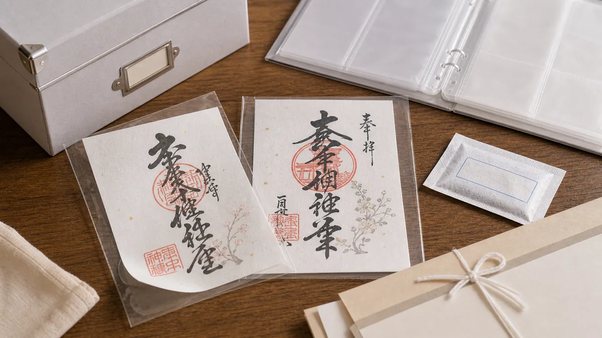 御朱印の書き置きを貼らない場合に知っておきたい3つのデメリットの解説画像