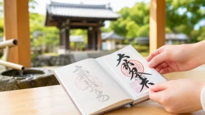 御朱印の書き置き貼り方｜のり4種比較と失敗しない手順を全解説のアイキャッチ画像