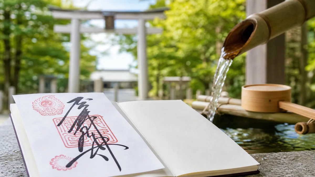 書き置き御朱印とは？貼り方の前に知っておきたい基本の解説画像