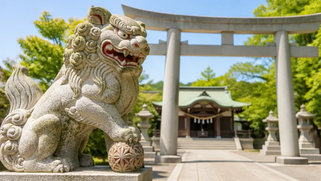狛犬の阿吽とは？意味・見分け方・珍しい狛犬がいる神社7選まで徹底解説のアイキャッチ画像