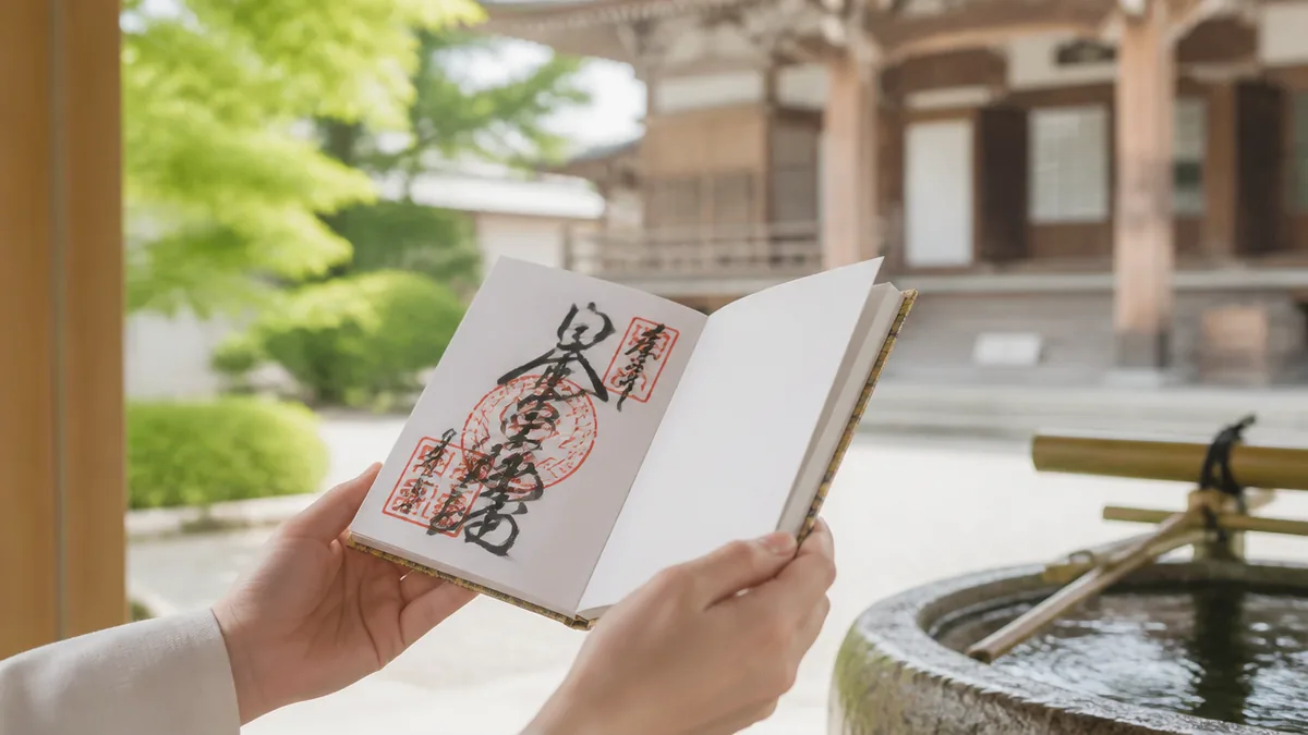 お寺の御朱印帳はどう選ぶ？サイズ・紙質・マナーまで初心者向けに徹底解説のアイキャッチ画像