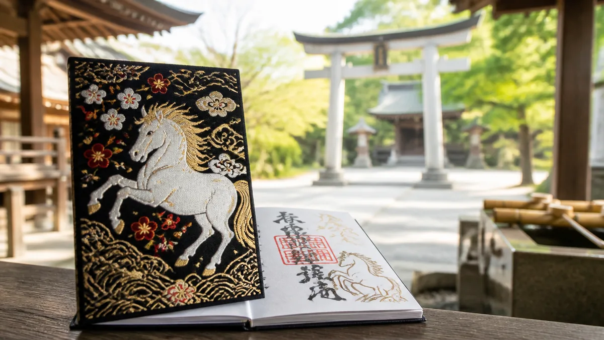 2026年の限定御朱印帳がかっこいい注目の神社|午年デザインもの解説画像