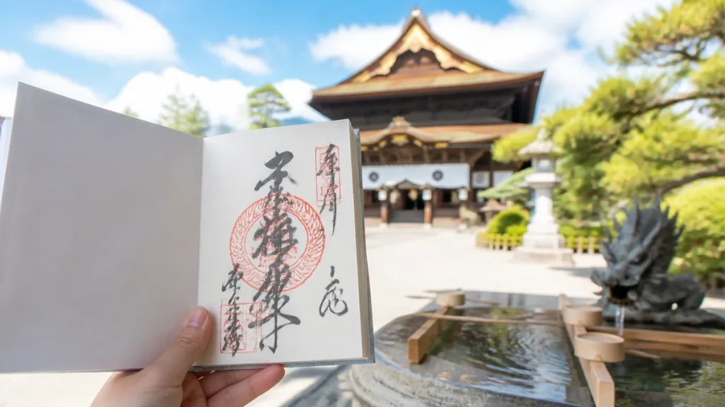 長野県御朱印めぐり完全ガイド｜善光寺・諏訪大社・戸隠の種類と料金・回り方を徹底解説のアイキャッチ画像