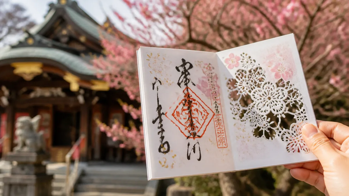 湯島天満宮の限定御朱印を確実に手に入れる方法｜梅まつり・切り絵・月替りの攻略法の解説画像