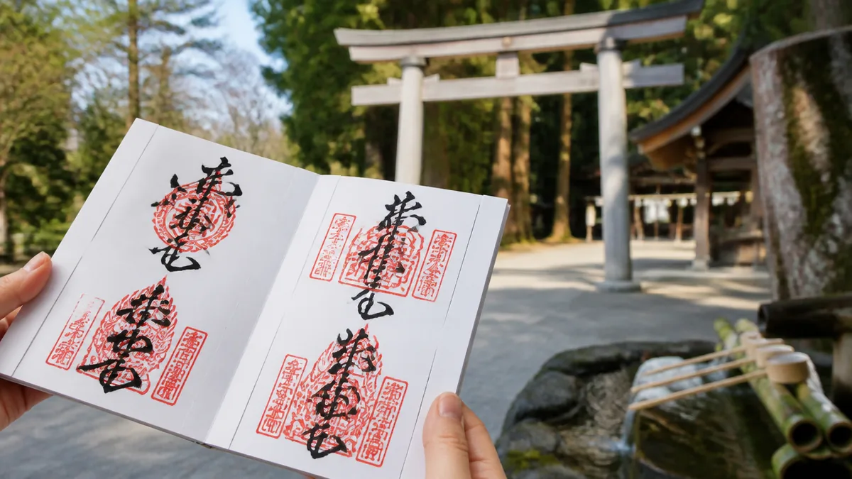 諏訪大社の長野御朱印は四社巡り達成で記念品がもらえる|効率的な回り方を解説の解説画像
