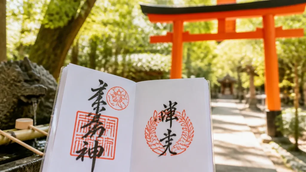 京都神社御朱印のおすすめ15社｜種類・料金・受付時間とエリア別モデルコースを解説のアイキャッチ画像