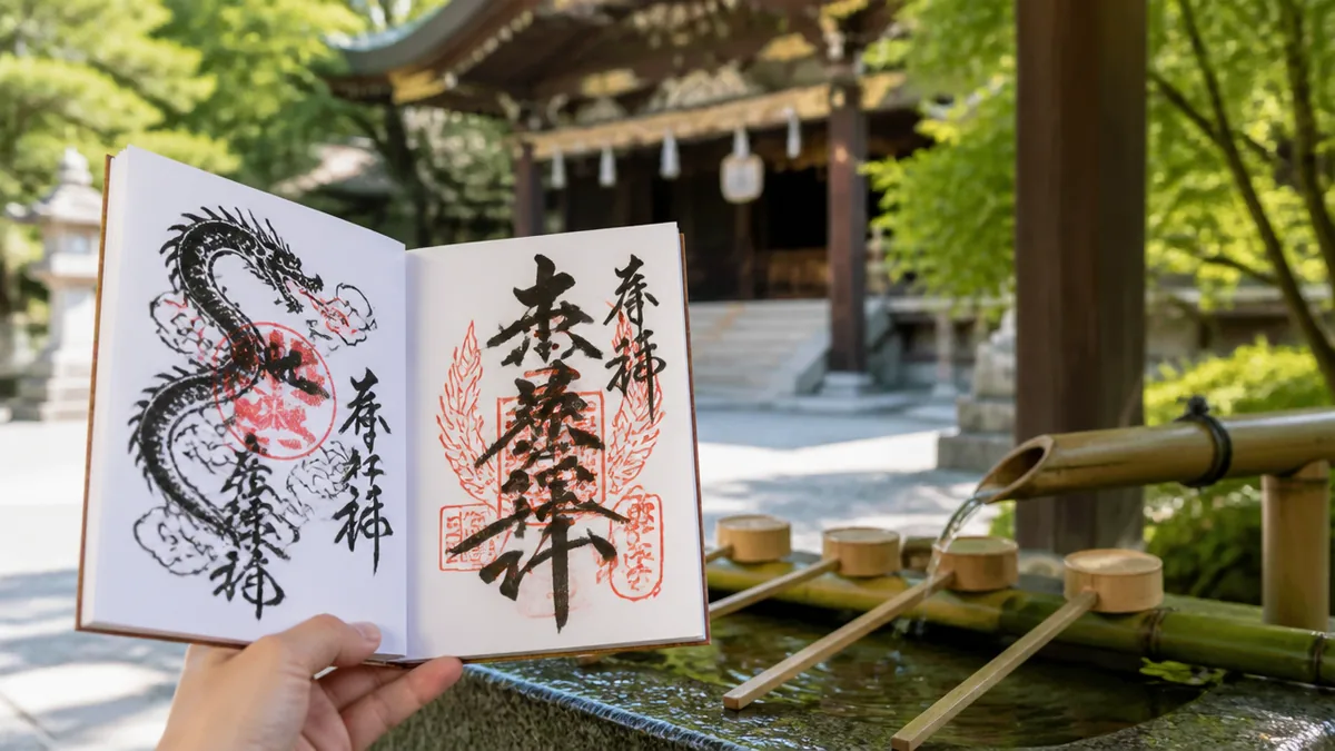 かっこいい御朱印がもらえる神社・お寺15選|迫力の墨書きや限定デザインの探し方のアイキャッチ画像
