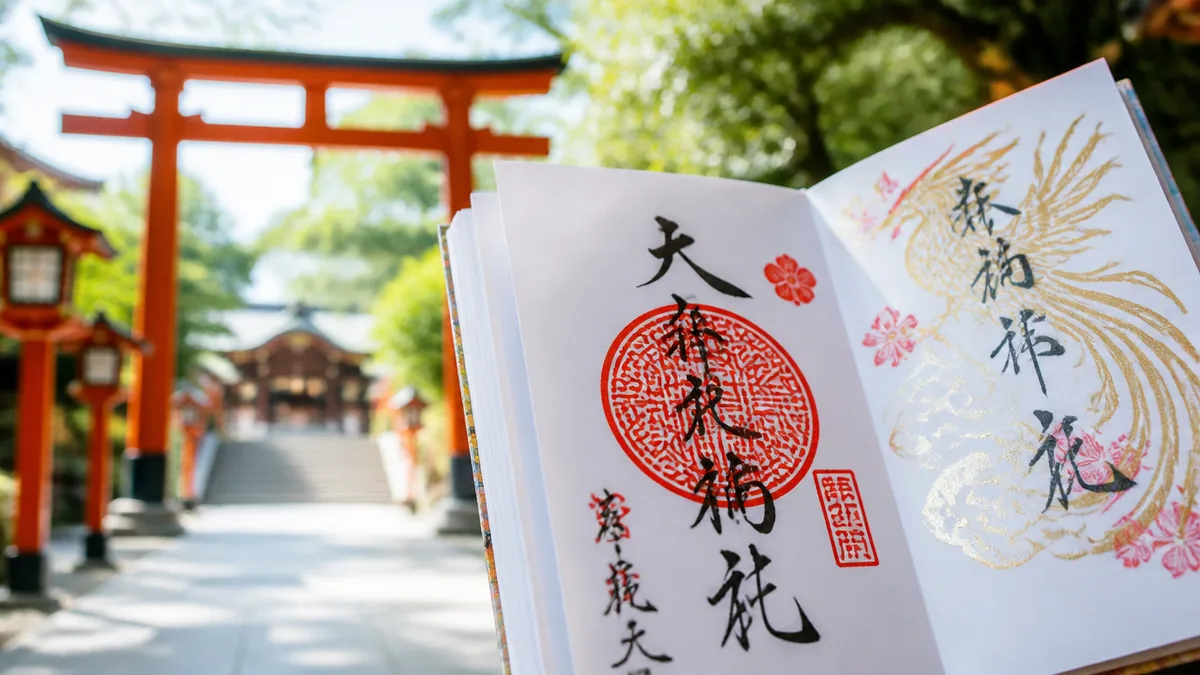 御朱印が凄いと話題の神社仏閣12選｜切り絵・刺繍・立体など驚きのデザインを紹介のアイキャッチ画像