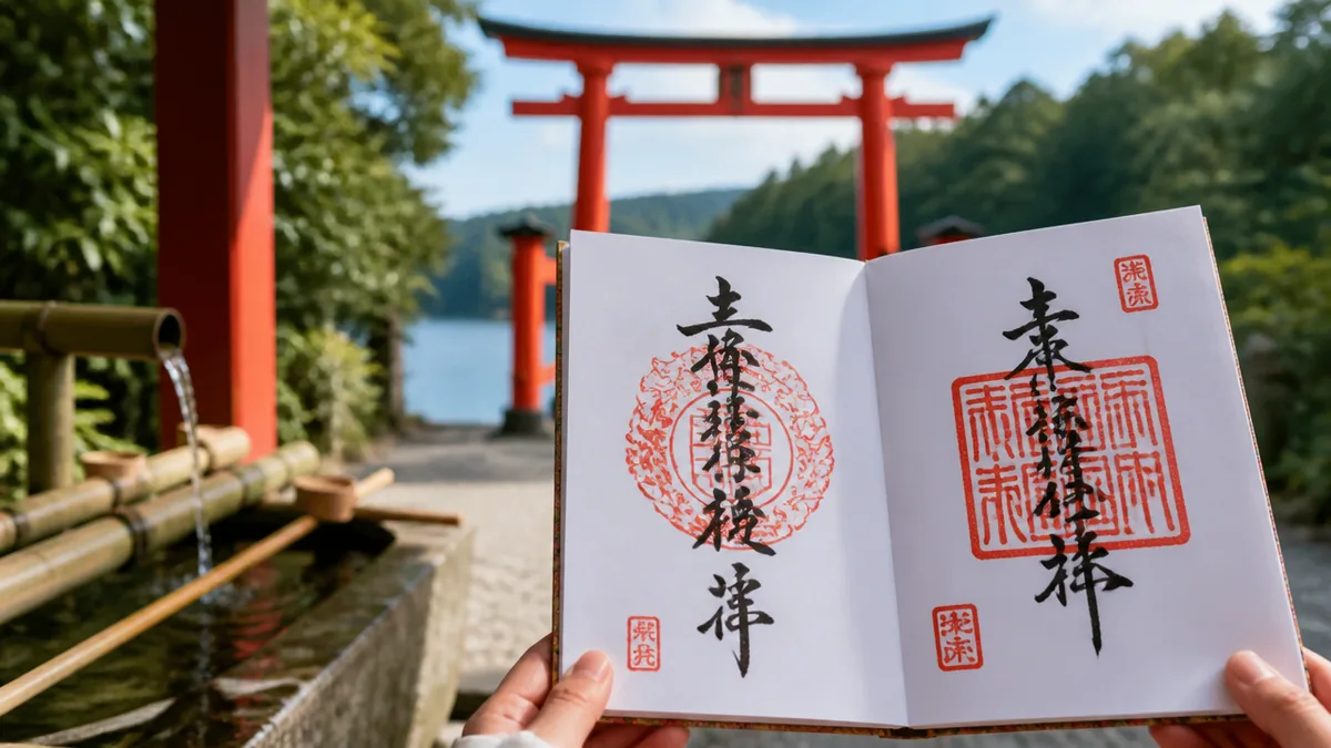 九頭龍神社の箱根御朱印｜新宮と本宮で授与方法が異なる理由の解説画像