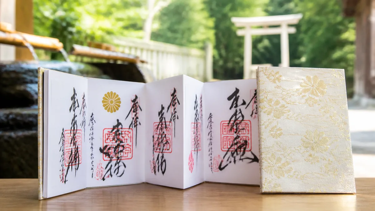 見開き御朱印帳がある神社とは？｜通常の御朱印帳との違いをわかりやすく解説の解説画像