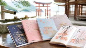 宮島の御朱印帳は全4種類＋α｜厳島神社・大聖院・大願寺の値段と購入場所まとめのアイキャッチ画像