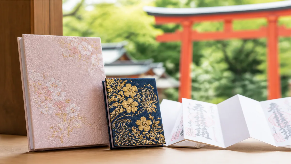 サイズで選ぶ人気のご朱印帳|大判と小判はどちらがいい?の解説画像