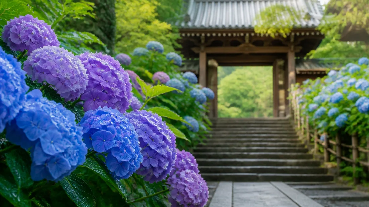 鎌倉のあじさい寺といえばここ!代表的な6つの寺院と見どころの解説画像