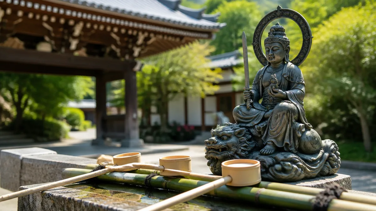 文殊菩薩を祀るお寺とは?|智恵の仏様の基本を3分で理解するの解説画像