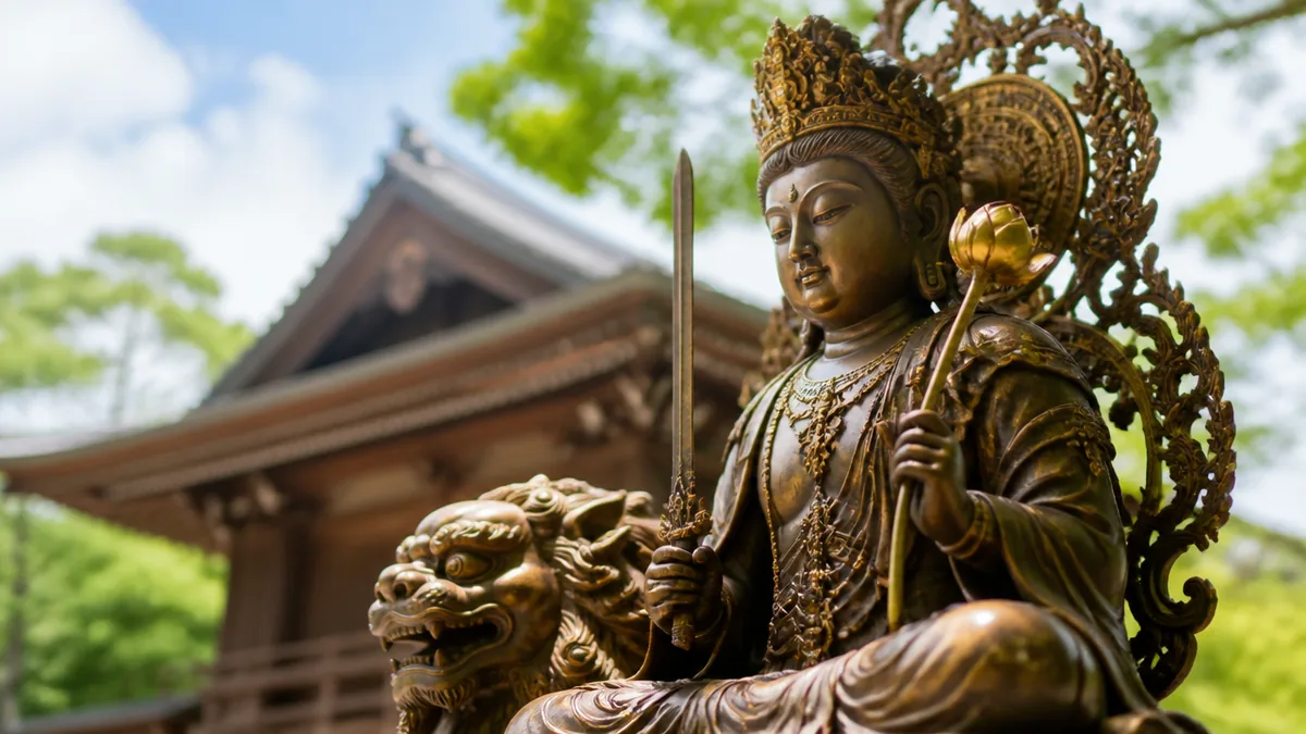 文殊とは智慧の菩薩｜ご利益・御真言・日本三文殊の御朱印情報を徹底解説のアイキャッチ画像