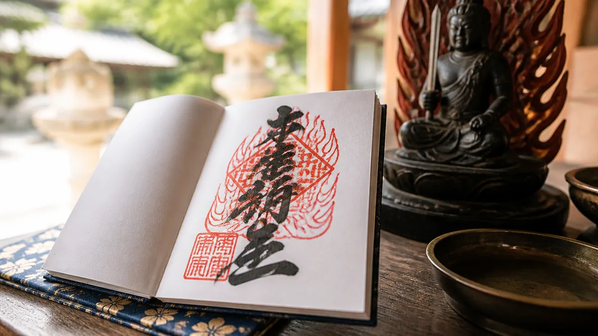 不動明王の御朱印の特徴と種類｜梵字・炎・限定デザインの見どころの解説画像