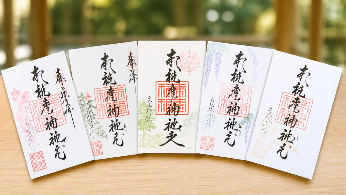 大神神社の御朱印は全部で5種類|それぞれのデザインと意味を解説の解説画像