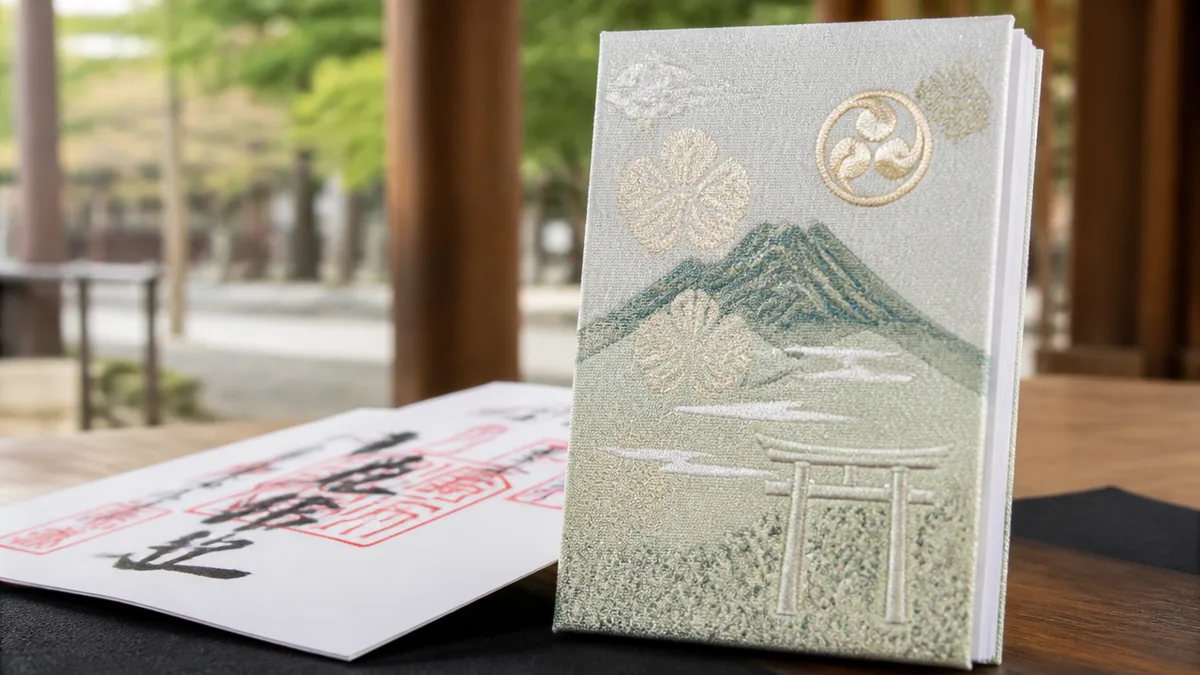 大神神社御朱印帳のデザインと特徴|三輪山モチーフの美しさを徹底解説の解説画像