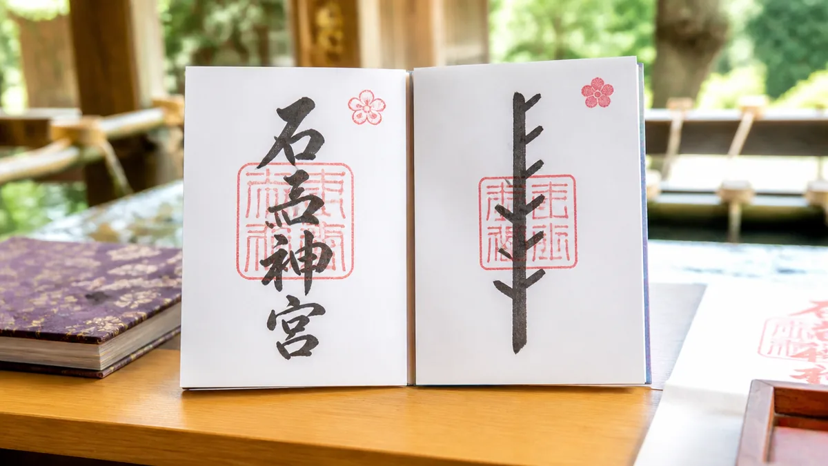 石上神宮の御朱印は全部で2種類|それぞれのデザインと特徴を解説の解説画像