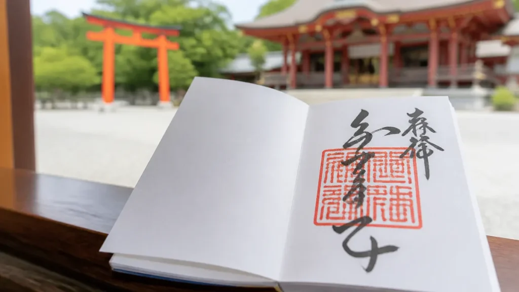 近江神宮御朱印は直書き1種類で初穂料300円｜御朱印帳の全種類・受付時間・アクセスまとめのアイキャッチ画像