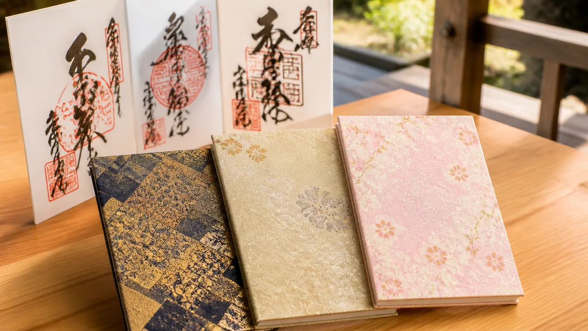 オリジナル御朱印帳｜3種類のデザインと価格の解説画像