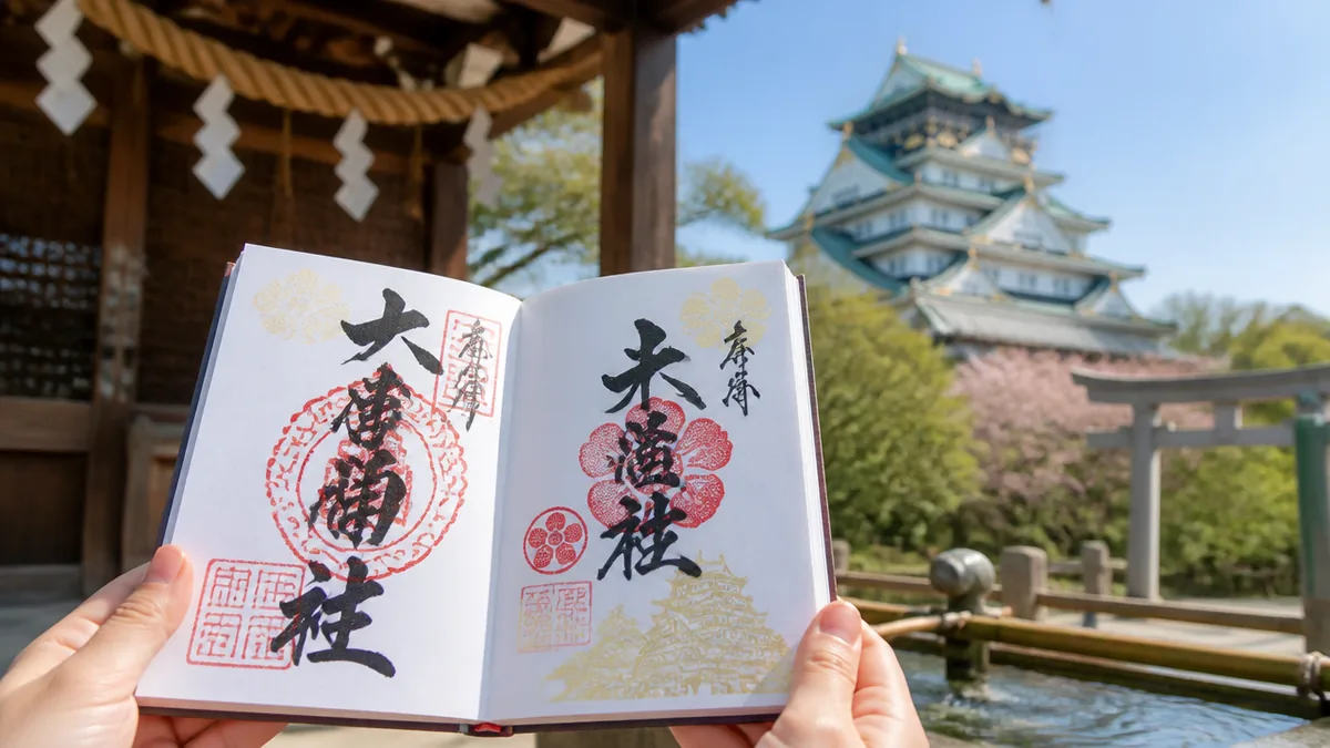 大阪城御朱印の全体像|御朱印と御城印の違いを最初に押さえようの解説画像