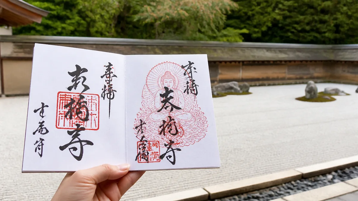 龍安寺御朱印は2種類｜受付時間・料金・限定情報と石庭の見どころガイドのアイキャッチ画像