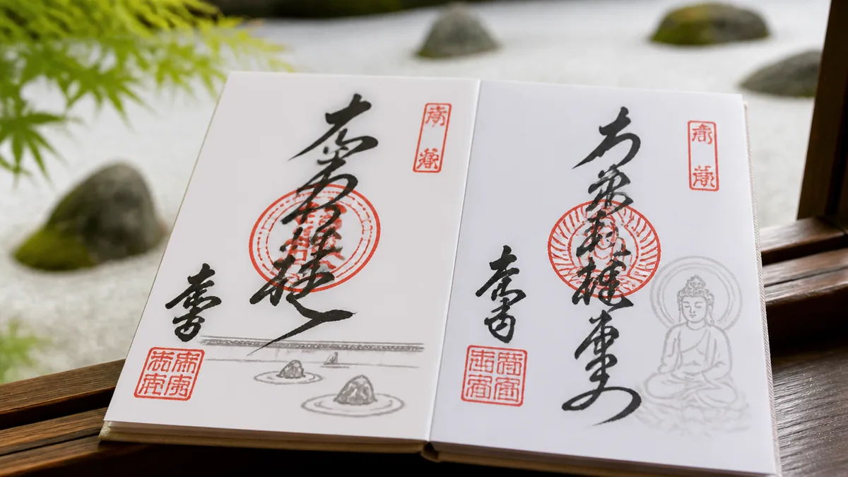 龍安寺へのアクセス・駐車場・所要時間｜龍安寺御朱印めぐりの計画づくりの解説画像