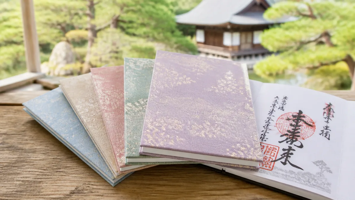 銀閣寺御朱印帳は5色から選べる｜値段・サイズ・御朱印の種類と買い方ガイドのアイキャッチ画像