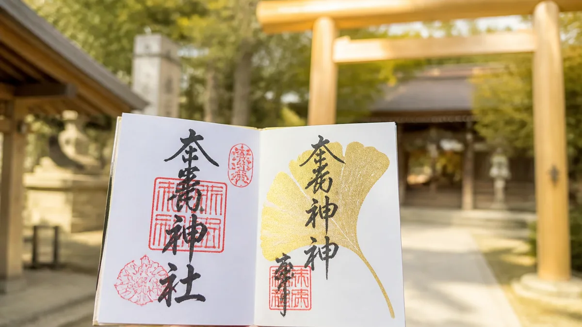 御金神社の御朱印は2種類|金箔イチョウの料金・受付時間・授与品を徹底解説のアイキャッチ画像