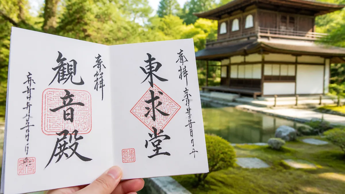 銀閣寺の参拝ルートと所要時間｜御朱印をスムーズにもらう回り方の解説画像