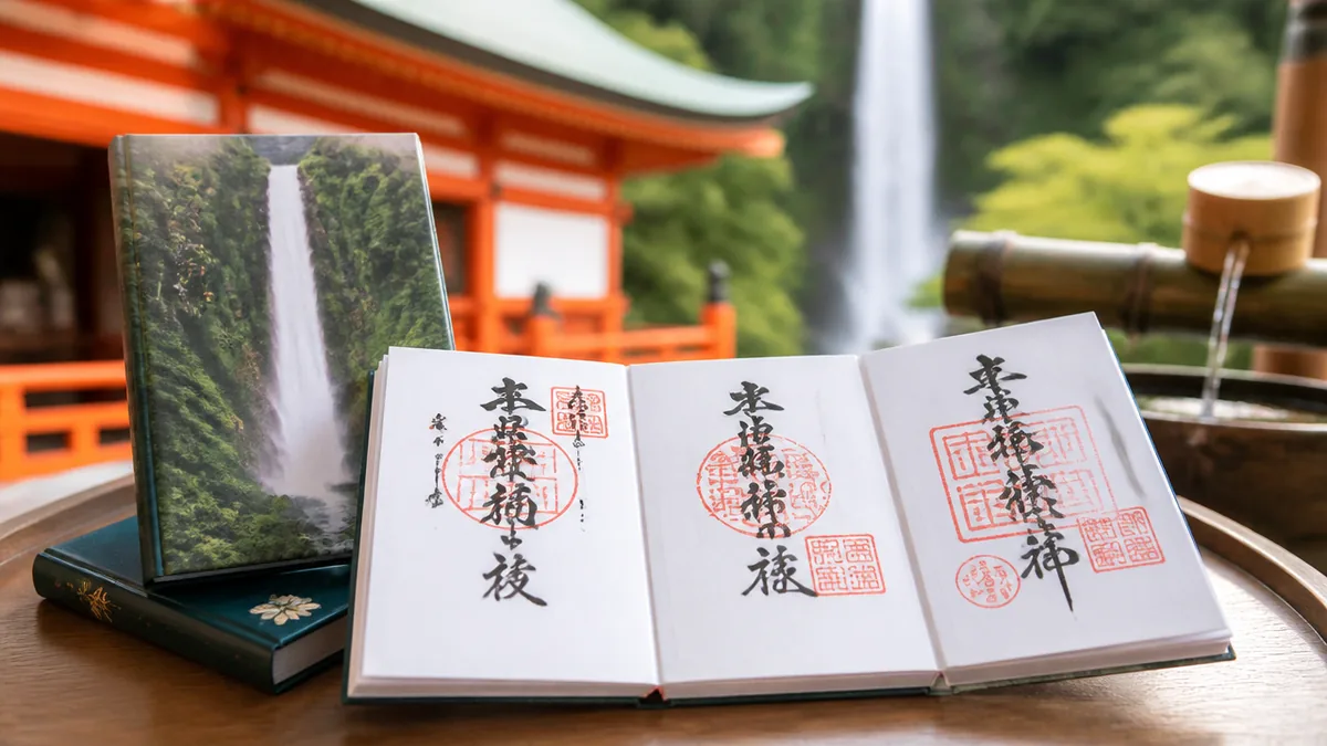 御朱印帳は那智の滝デザインが人気|サイズ・初穂料を解説の解説画像