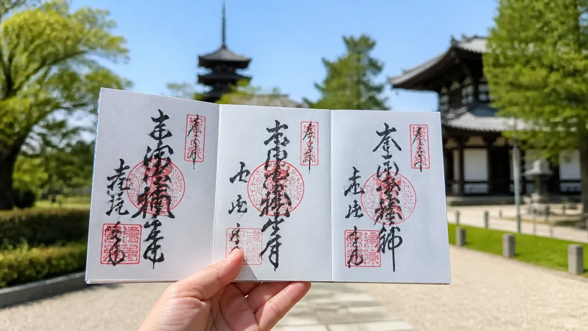 法隆寺の見どころと御朱印めぐりを楽しむモデルコースの解説画像