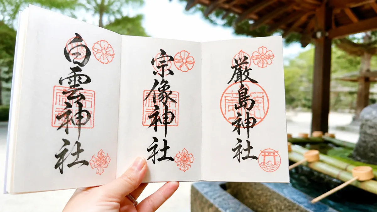 御朱印めぐりの主役｜御苑内3社の御朱印を種類・初穂料で徹底比較の解説画像
