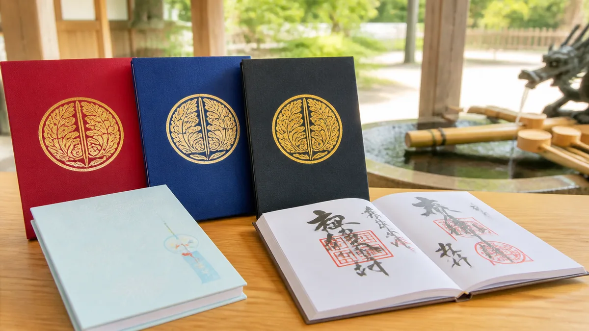 諏訪大社の御朱印帳は全部で何種類？｜通常デザインと限定デザインを一覧で紹介の解説画像