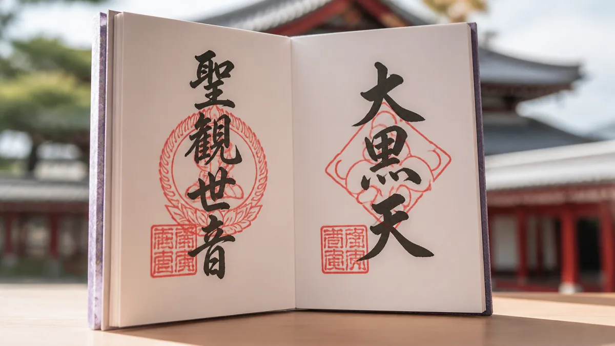 浅草寺のオリジナル御朱印帳は複数デザイン|サイズと価格を比較して選ぼうの解説画像